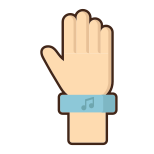 Wristband icon