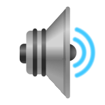 Lautsprecher-mittlere Lautstärke icon