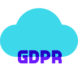 Cloud GDPR icon