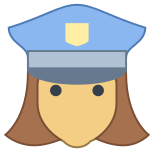 Mujer policía icon