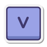 v-клавиша icon
