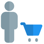 Bulk group buying option on a e-Commerce website portal icon