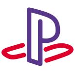 PlayStation a gaming brand that consists of home video game consoles icon