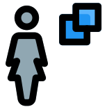 Copy function of user handling computer layout icon