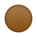 emoji-cercle-marron icon