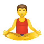 Man In Lotus Position icon