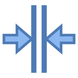 Fusionner verticalement icon