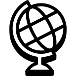 Globo terráqueo icon