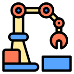 외부 로봇 팔 AI-지구용 phatplus-lineal-color-phatplus icon