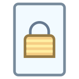 Lock Portrait icon