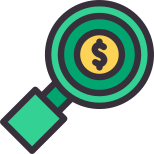 Search Money icon