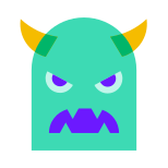 Monstergesicht icon