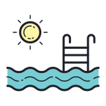 Piscine extérieure icon