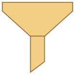 Gefüllter Filter icon