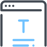 웹사이트-글꼴-크기 icon