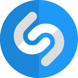 Shazam a music app for multiple os support icon