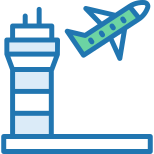 30-airport building icon