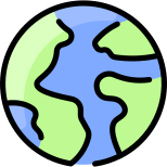 espace-terre-externe-vitalité-gorbatchev-couleur-linéaire-vitaly-gorbatchev icon