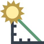 elevación del sol icon