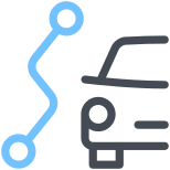 Car Route icon