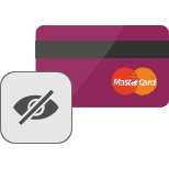 Hide Credit Card icon