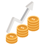 Financial Growth Chart icon