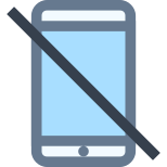 No dispositivi mobili icon