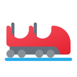 Achterbahnwagen icon