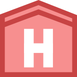 Hospital Sign icon