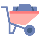 Wheelbarrow icon