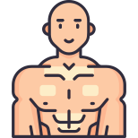 Male Body Goal icon