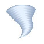 emoji de tornado icon