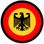 Bundestag Round Sign icon