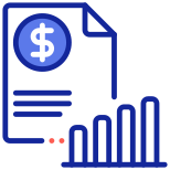 Financial analytic icon