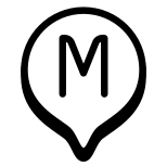 マーカー-m icon