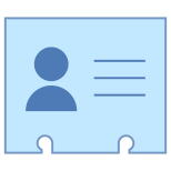 연락처 카드 icon