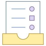 List Of Parts icon