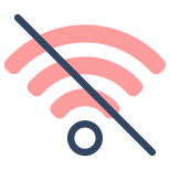 Wi-fi desligado icon