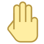 Drei Finger icon