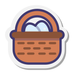 canasta de huevos icon