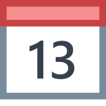 Kalender 13 icon