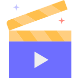 Clapperboard icon