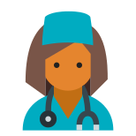 医師-女性-肌のタイプ-4 icon
