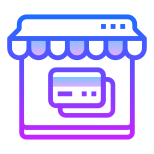 Online Shop Kartenzahlung icon