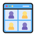 Virtual Meeting icon