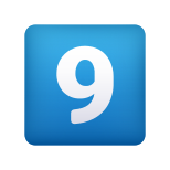 keycap-cifra-nove-emoji icon