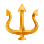emoji-emblema-tridente icon