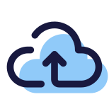 Zur Cloud hochladen icon