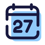 Kalender 27 icon