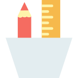 pen stand icon